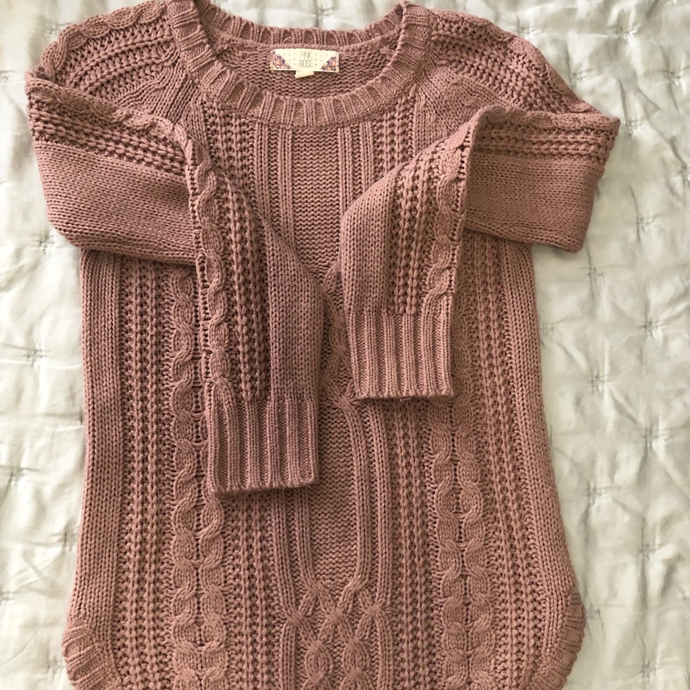 Dusty Pink Sweater
